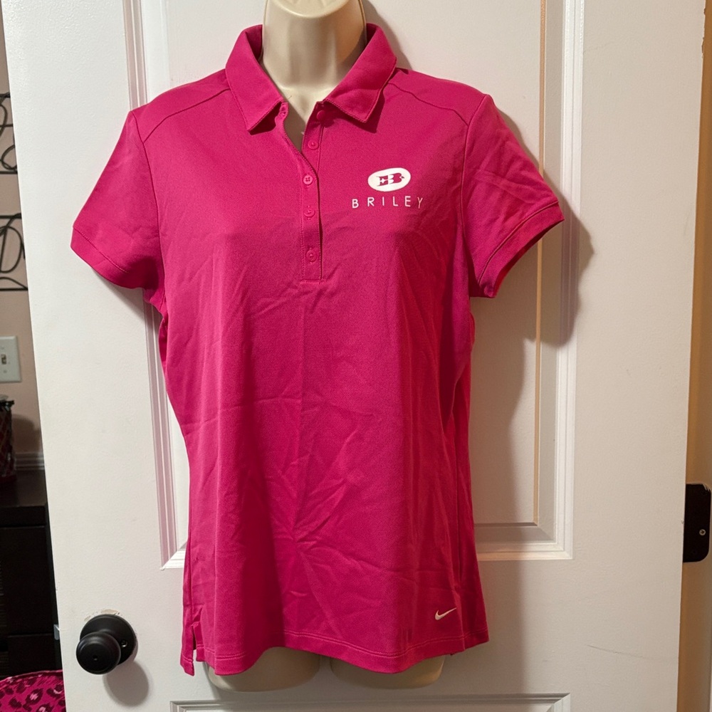 Women's Pink Polo Shirt